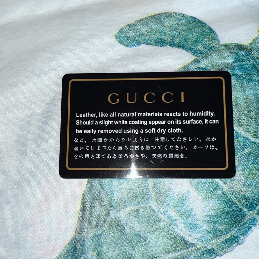 Gucci Tan Leather Belt and wallet - Picture 4 of 5